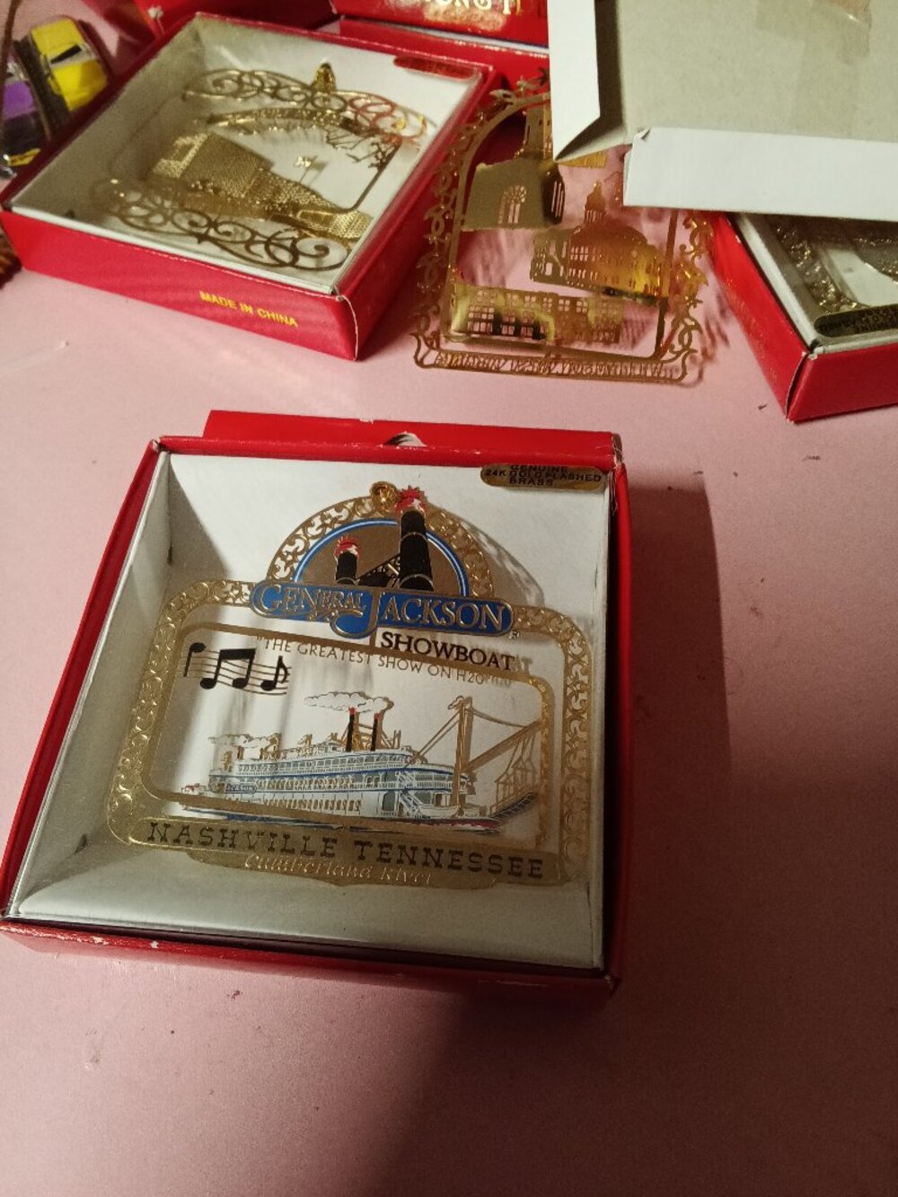 Nation's Treasures General Jackson Showboat Ornament